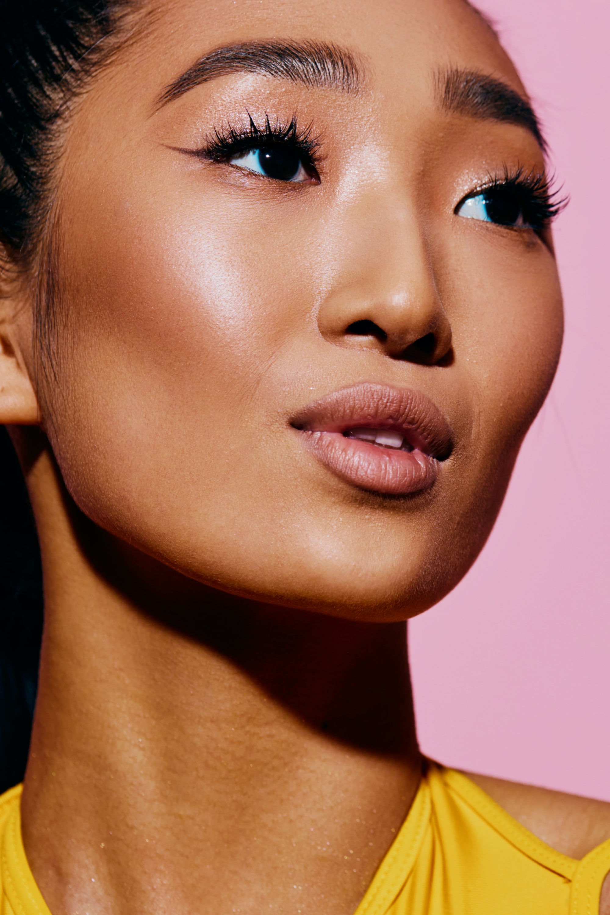 Pilates glow makeup